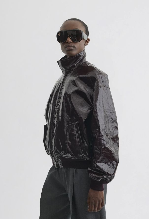 Phoebe Philo Golf Burgundy Bomber Jacket, 2025 - 2