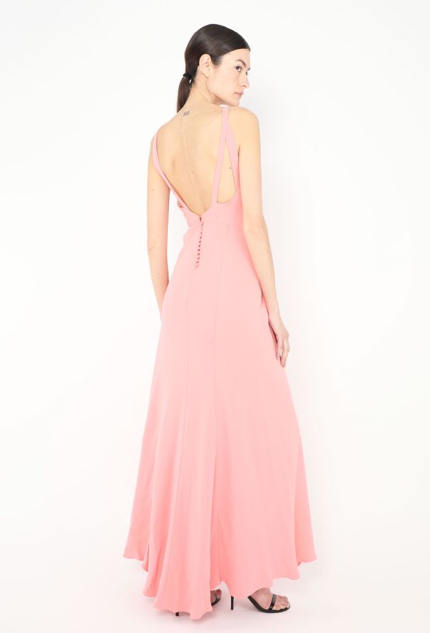 Dior 2016 Pleated Halter Bias Gown - 5 Dior 2016 Pleated Halter Bias Gown - 5