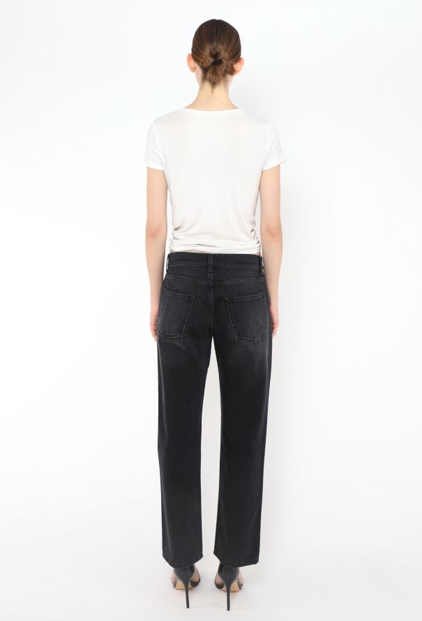 The Row 2024 Carlisle Straight-Leg Jeans - 4