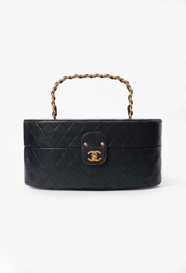 Chanel Vanity Oval Large Box Bag, F/W 1988 - 1