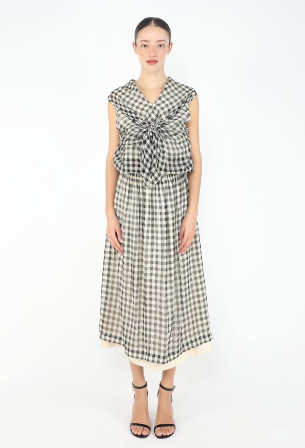 Comme des Garçons Tricot 1998 Knotted Cut-out Dress - 1