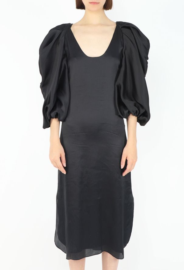 Khaite 2021 Silva Open-Back Silk Dress - 4