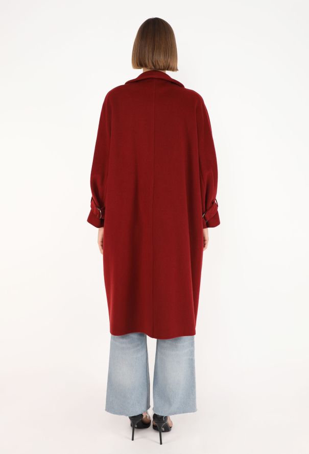 Anne-Marie Beretta Felted Shawl Coat, 1980s - 6