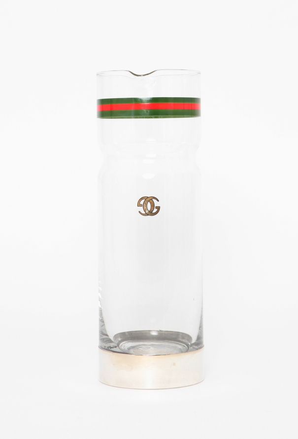 Gucci '70s 'GG' Glass Carafe - 1