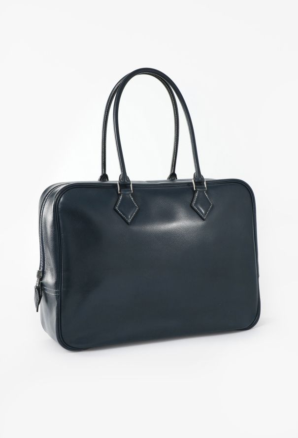 Hermès Bleu Marine Courchevel Plume 32 Bag - 2