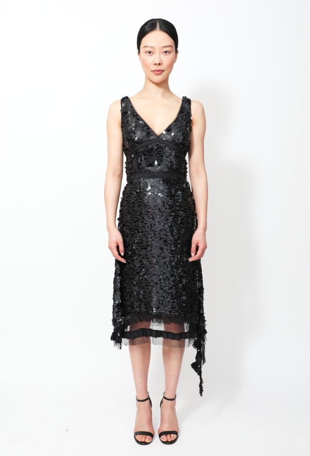 Prada S/S 2007 Sequin Silk Dress - 1