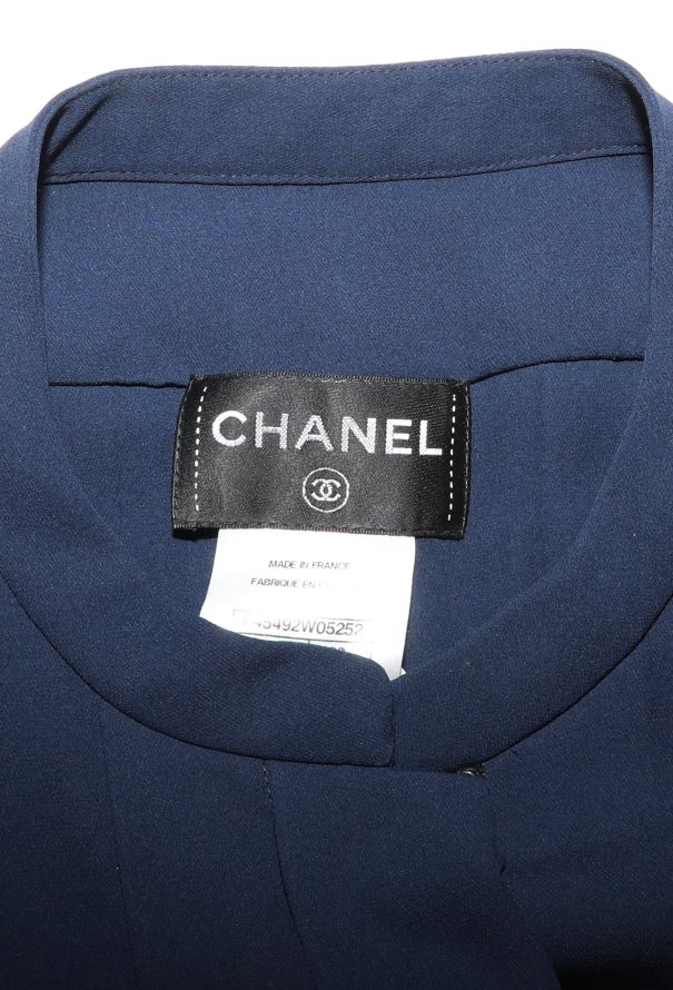 Chanel 2013 Pleated Stud Tweed Romper - 6