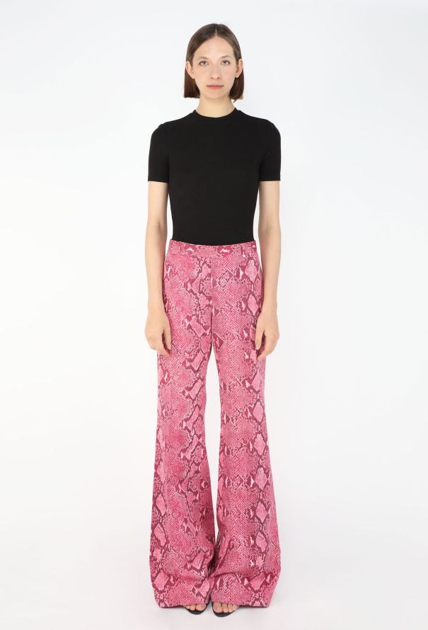 Gucci S/S 2000 Python Print Trousers - 3