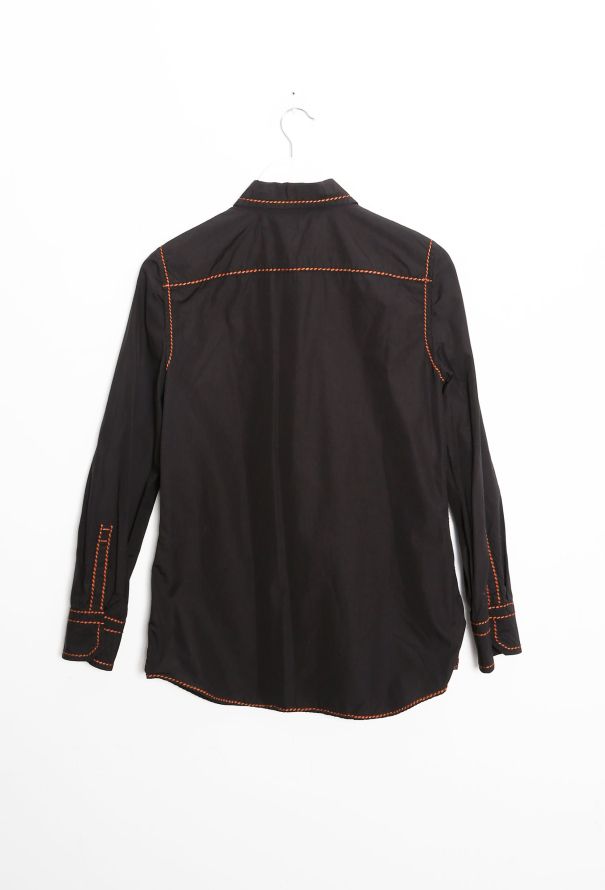 Prada 2015 Stitched Trim Shirt - 7 Prada 2015 Stitched Trim Shirt - 7