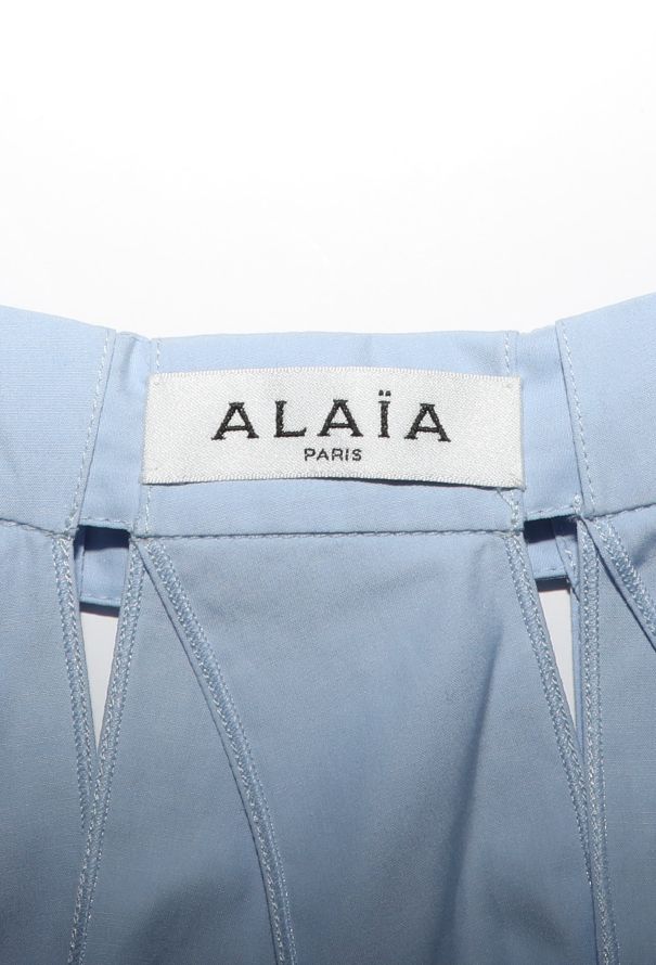 Alaïa 2022 Panelled Cotton Skirt - 5