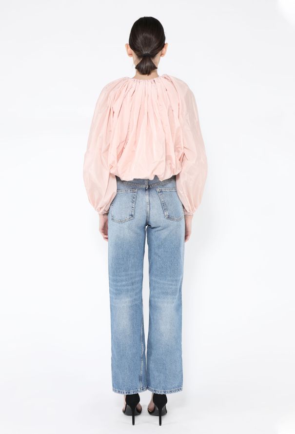 Alaïa 2024 Pleated Cropped Jacket - 4