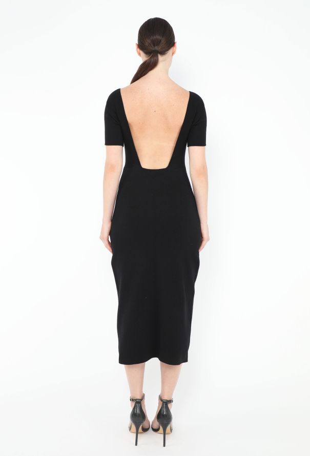 Dior 2017 Open-Back Cashmere Dress - 5