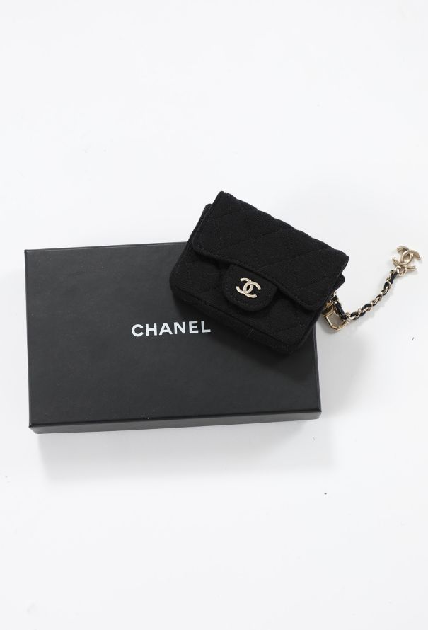 Chanel 2020 Classic Jersey Quilted Belt Bag - 8