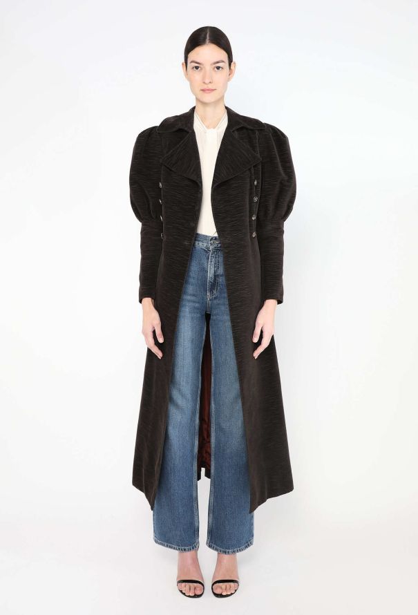 Saint Laurent Fall 1970  Corduroy Coat - Collector - 3 Saint Laurent Fall 1970  Corduroy Coat - Collector - 3