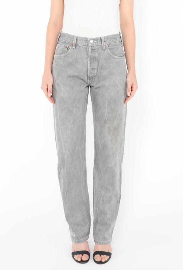 Levi's Classic Stone-Washed 501 Jeans - 3