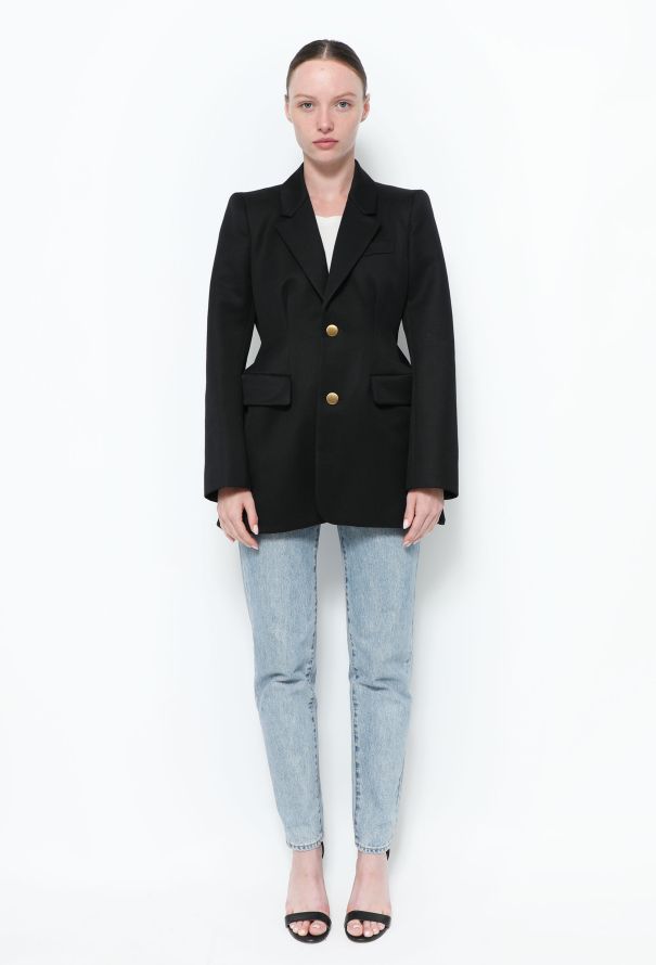 Balenciaga hourglass blazer clearance