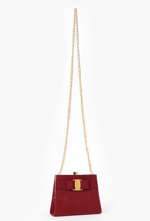 Ferragamo Lizard Vara Mini Bag - 2