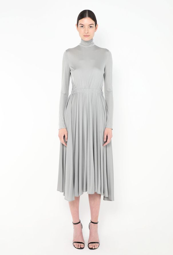Valentino 2022 Silk Pleated Midi Dress - 2 Valentino 2022 Silk Pleated Midi Dress - 2