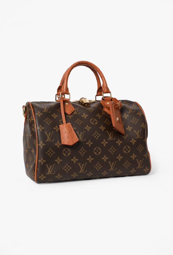 Louis Vuitton Monogram Boho Speedy Soft 30 Ostrich, S/S 2025 - 5