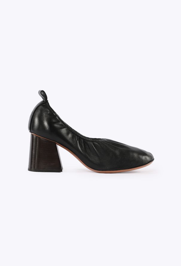 Céline Ruched Leather Ballerinas, S/S 2015 - 1