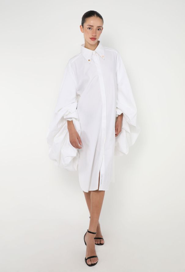 Schiaparelli S/S 2021 Poplin Shirt Dress - 1