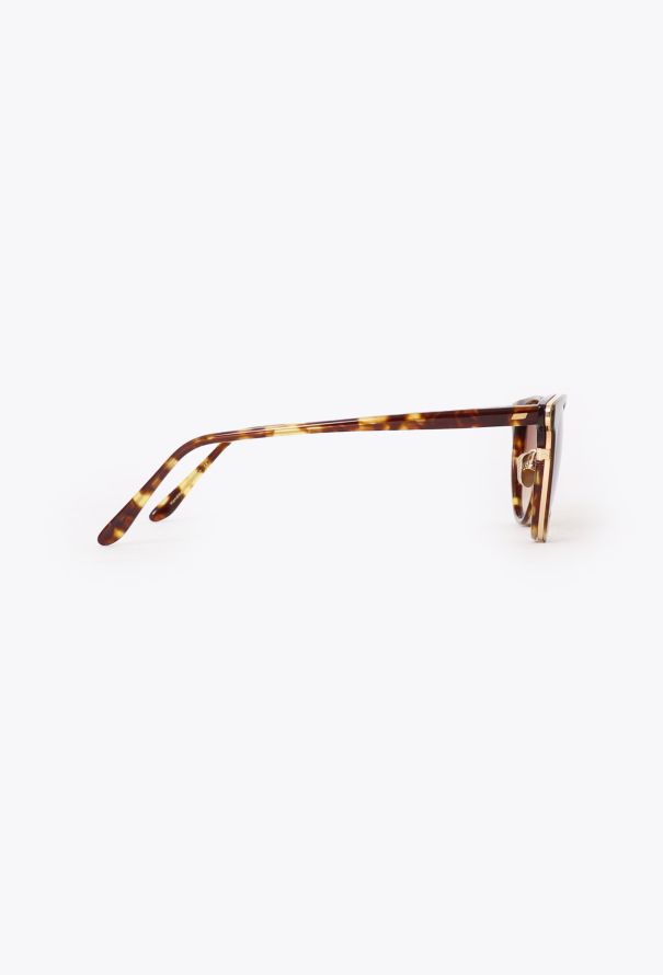 Masunaga Tortoiseshell Gradient Sunglasses - 4 Masunaga Tortoiseshell Gradient Sunglasses - 4