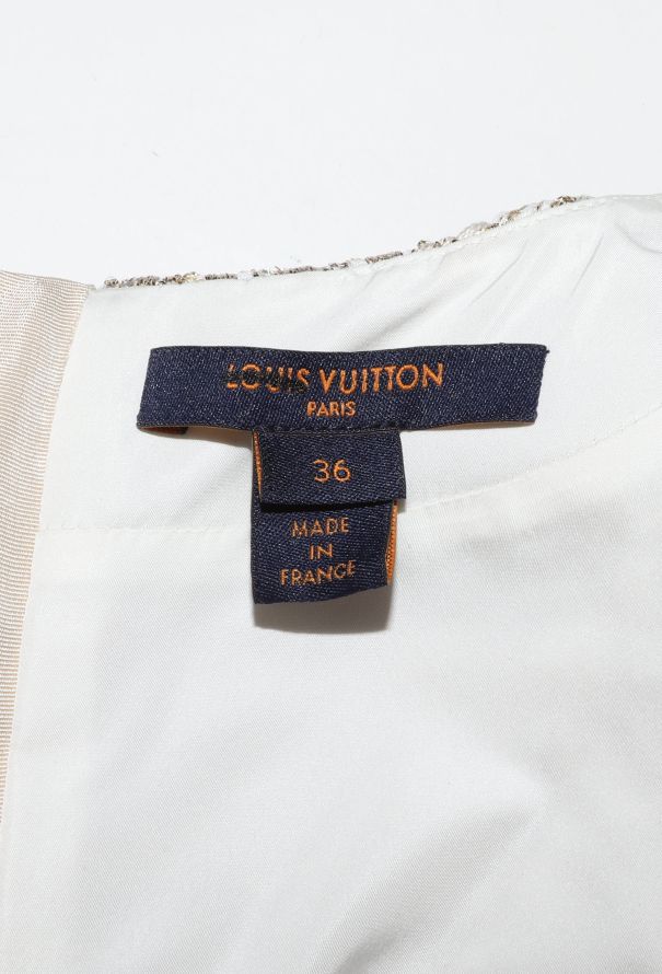 Louis Vuitton 2023 Lamé Tweed Cropped Top - 5