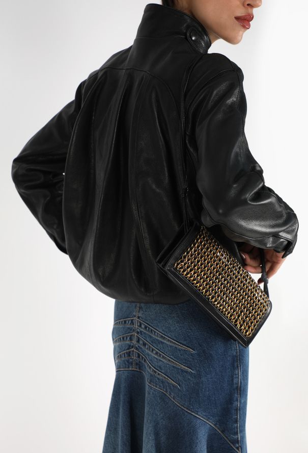 Maison Margiela 'White Label' 2007 Leather Bomber Jacket - 5