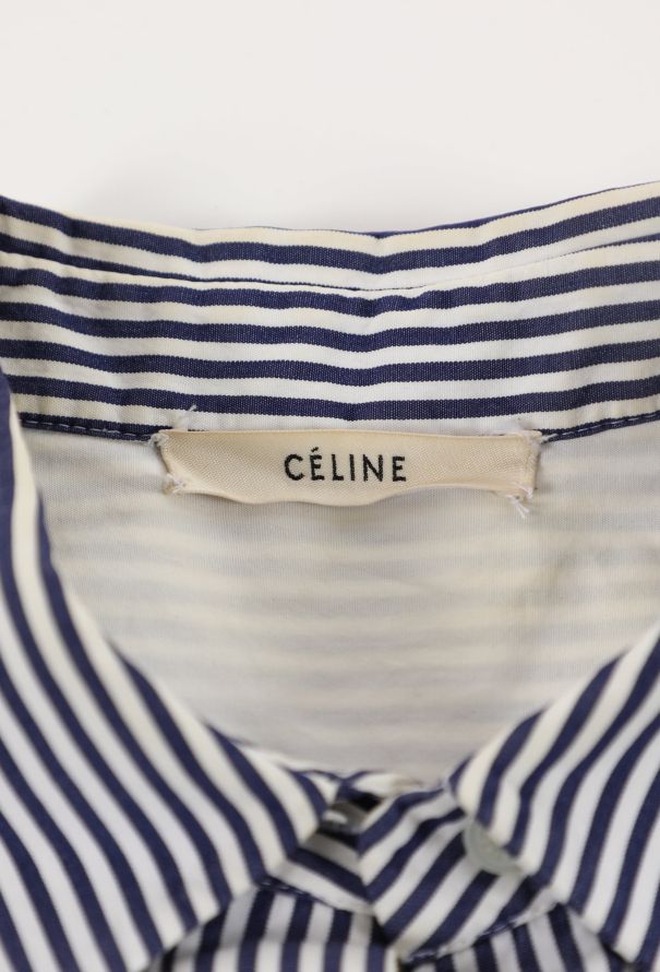 Céline 2016 Striped Button Down - 8