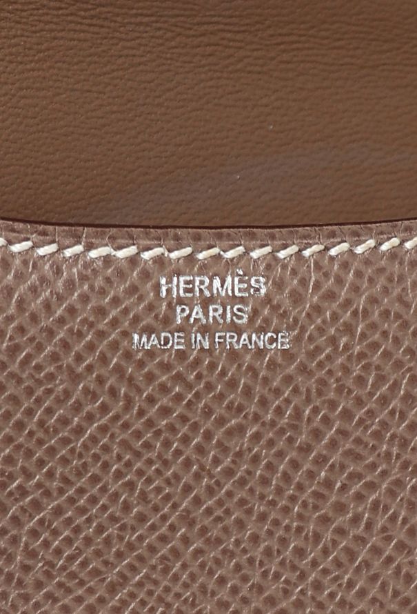 Hermès Etoupe Epsom Micro Constance - 12 Hermès Etoupe Epsom Micro Constance - 12