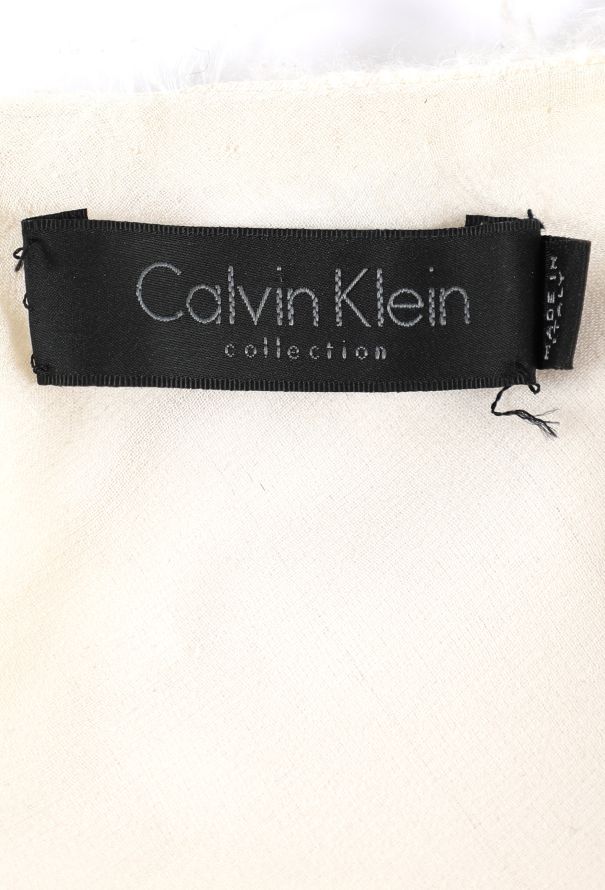 Calvin Klein Textured Silk Shift Dress, F/W 2011 - 6
