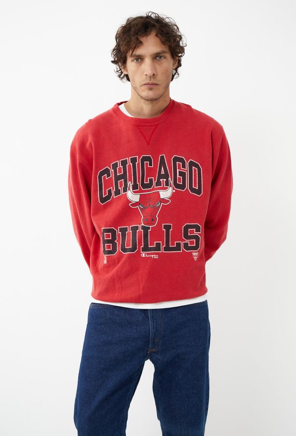 Men's Vintage '90s Chicago Bulls Champion Sweatshirt - 1