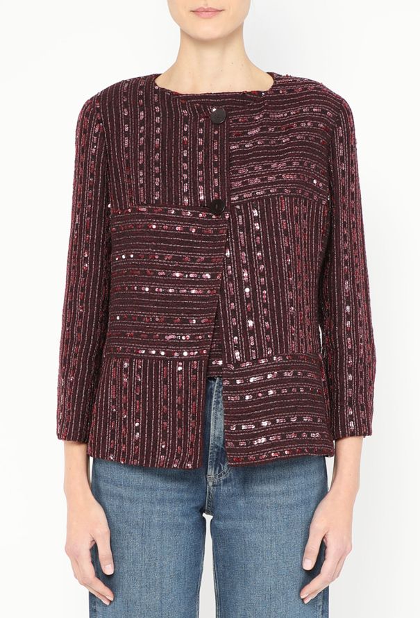 Chanel 2000 Sequin Tweed Jacket & Top - 5 Chanel 2000 Sequin Tweed Jacket & Top - 5