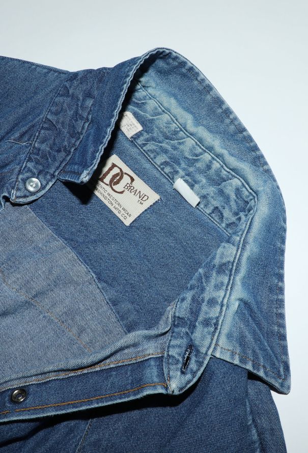 Men's Vintage '80s Sawtooth Pocket Denim Shirt - 9 Men's Vintage '80s Sawtooth Pocket Denim Shirt - 9