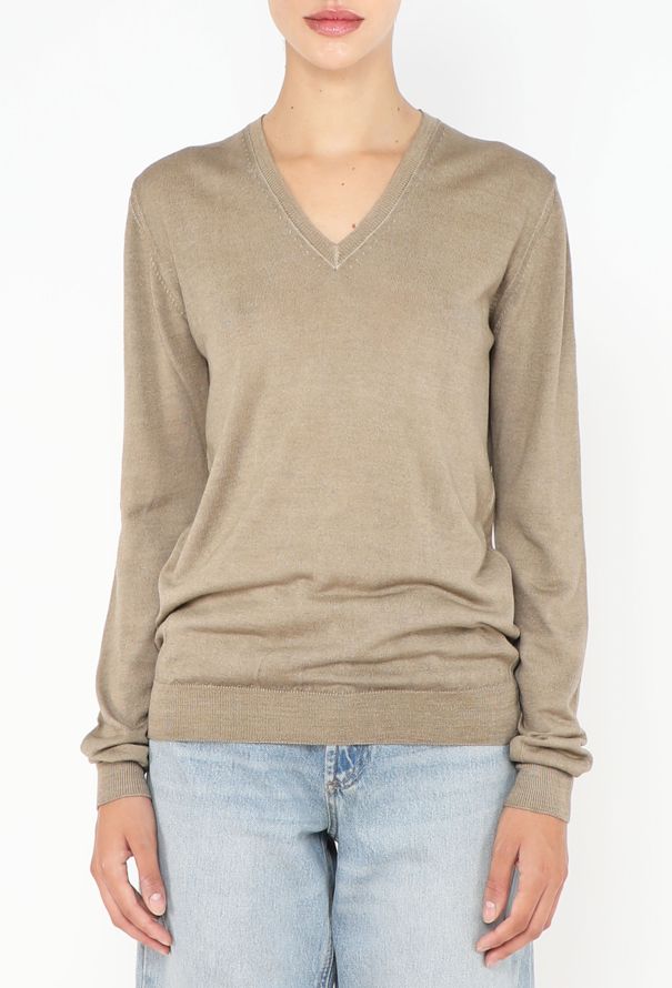 Prada Knit V-Neck Pullover - 2
