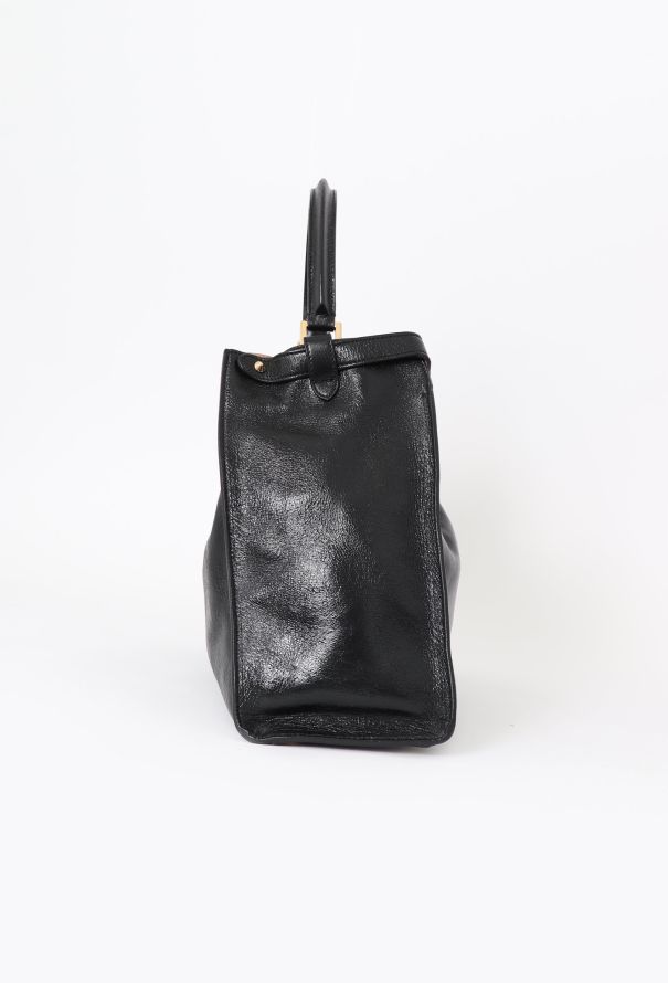 Fendi Black Large Peekaboo Bag - 5