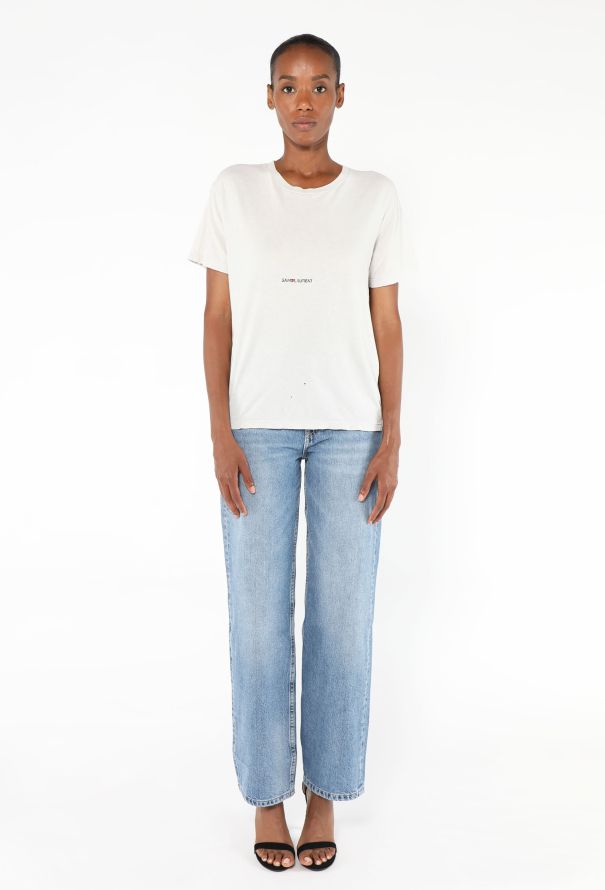 Saint Laurent Classic Logo T-Shirt - 3 Saint Laurent Classic Logo T-Shirt - 3