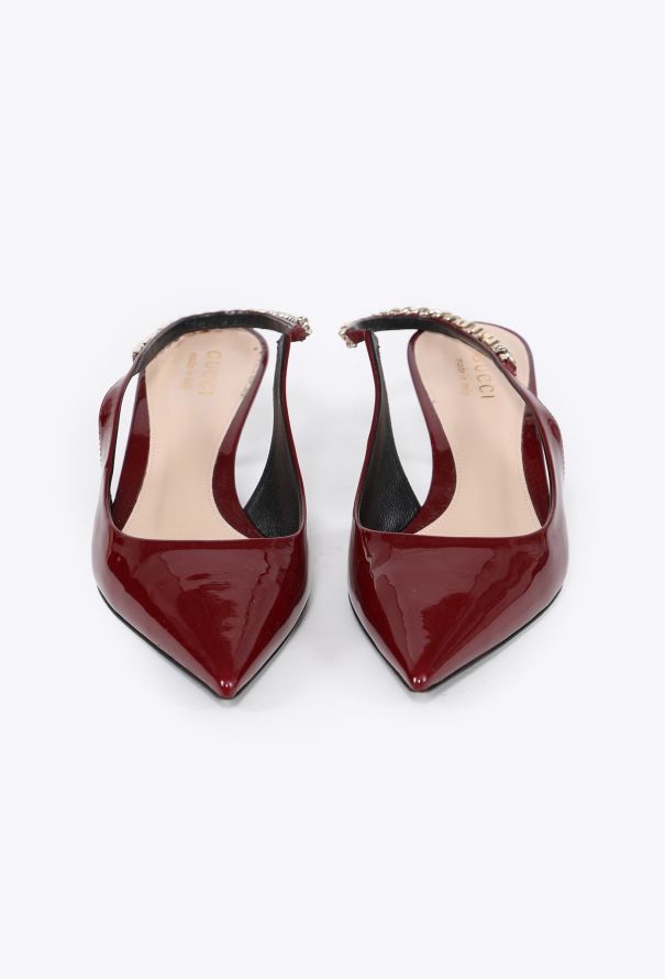 Gucci S/S 2024 Signoria Chainlink Slingbacks - 3