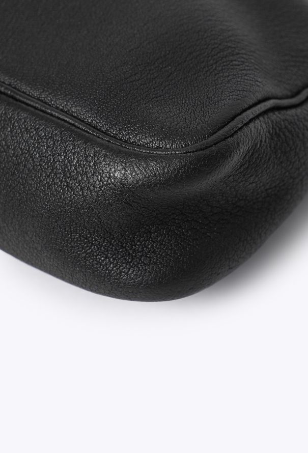 Hermès Black Chèvre Mysore Massai PM - 10
