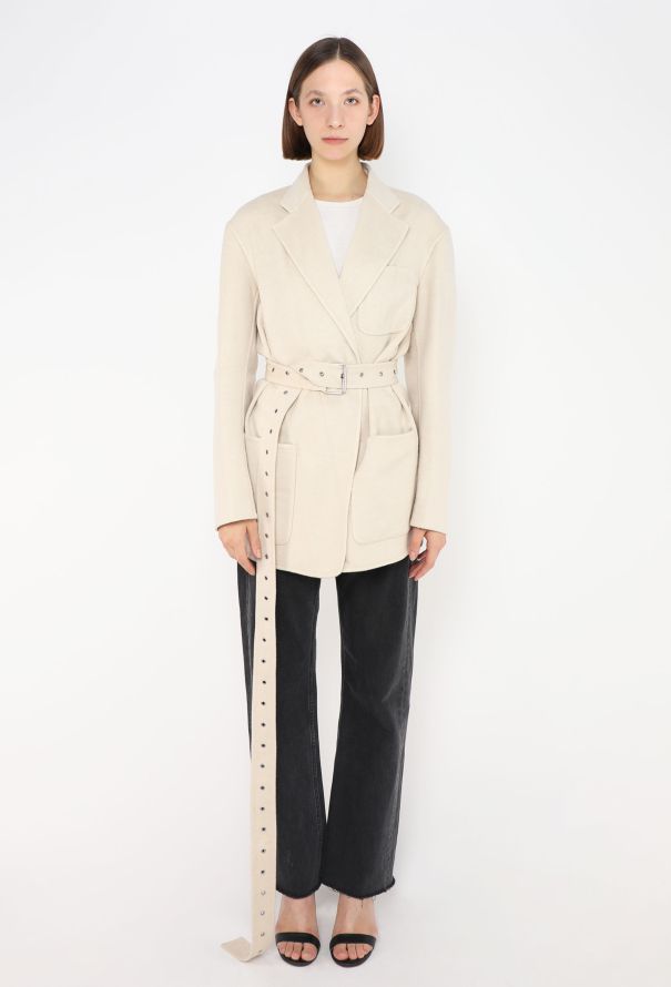 Céline 2016 Belted Cashmere Jacket - 5 Céline 2016 Belted Cashmere Jacket - 5
