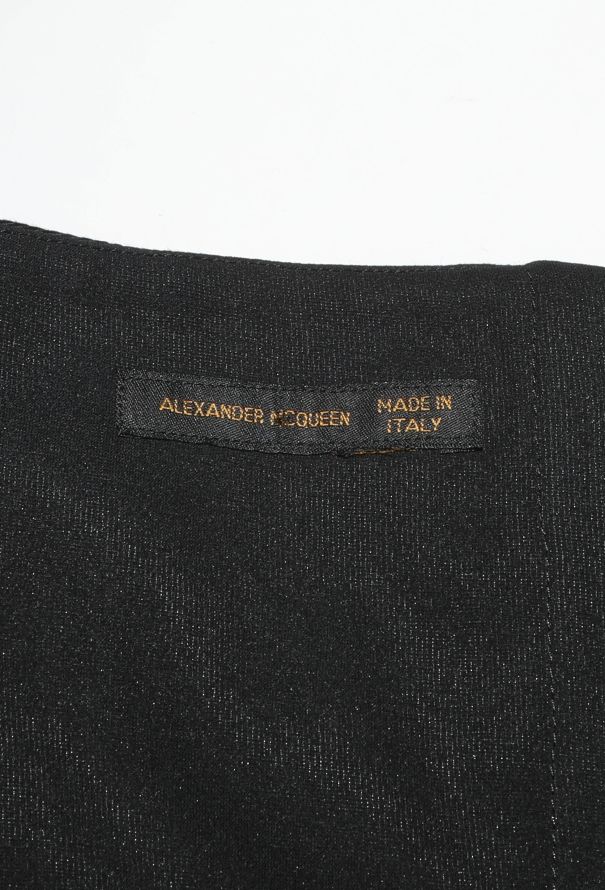 Alexander McQueen Late '90s Striped Bustier Dress - 6