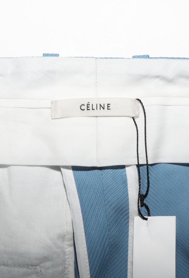 Céline Stitched Twill Trousers - 5