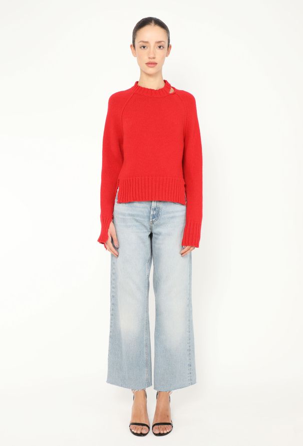 Céline 2017 Distressed Knit Sweater - 2 Céline 2017 Distressed Knit Sweater - 2