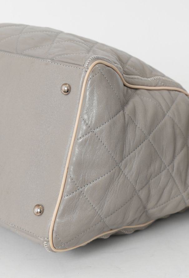 Chanel Grey Small East West Reissue Tote Bag - 11