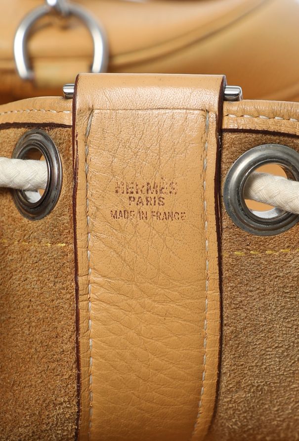 Hermès Vintage Sable Clémence Lunch Bag - 12
