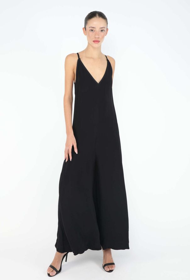 Céline 2015 Flared Crêpe Jumpsuit - 3