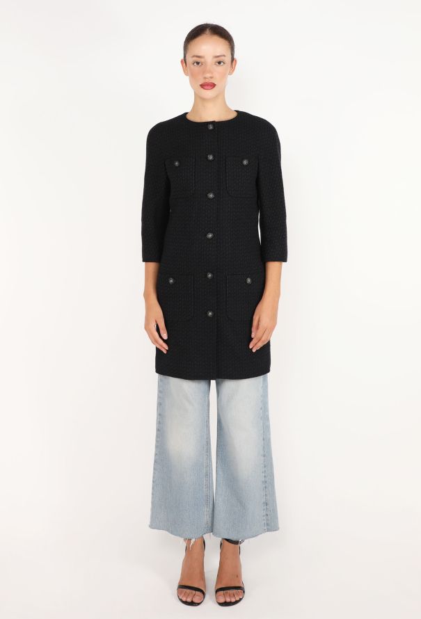 Chanel Collarless Tweed Coat, 2014 - 2