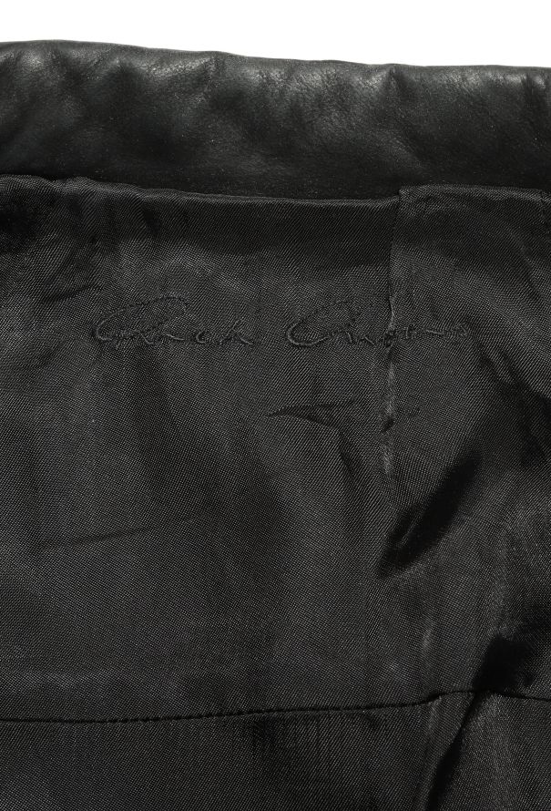 Rick Owens Suede Stooges Biker Jacket - 6