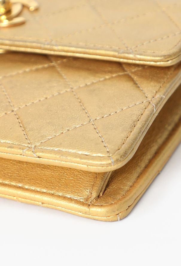 Chanel Vintage Mini Quilted Flap Bag - 8