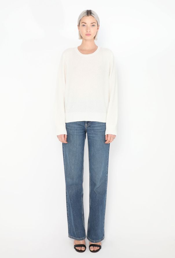 Chanel 2024 Textured Cashmere Sweater - 3 Chanel 2024 Textured Cashmere Sweater - 3